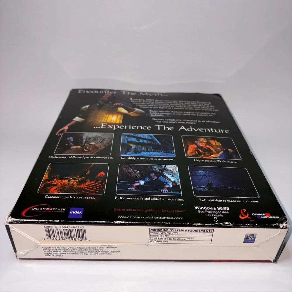 Dracula Resurrection SEALED Boxed PC 2000 Windows 98/95 Rare In Box Unused